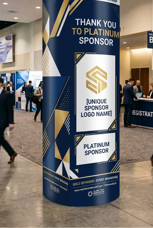 Compliance Conference: Column Wrap Branding